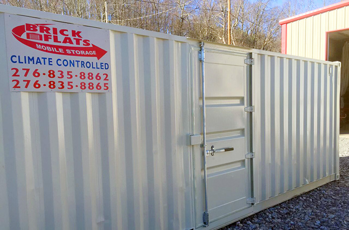 Climate controlled portable storage unit
